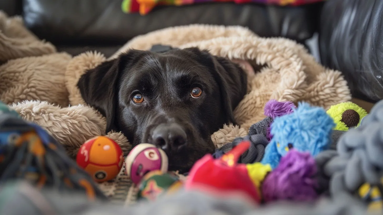 Set up a Cozy Retreat - Keep Your Dog Calm