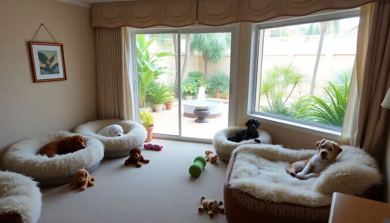 Luxurious Accommodations for Dogs - Palm Beach Dog Hotel